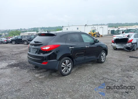 2014 Hyundai Tucson Limited из США, поврежденный, VIN KM8JUCAG2EU846700